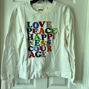 Anthropologie Garima Dhawan holiday sweatshirt size S NWT